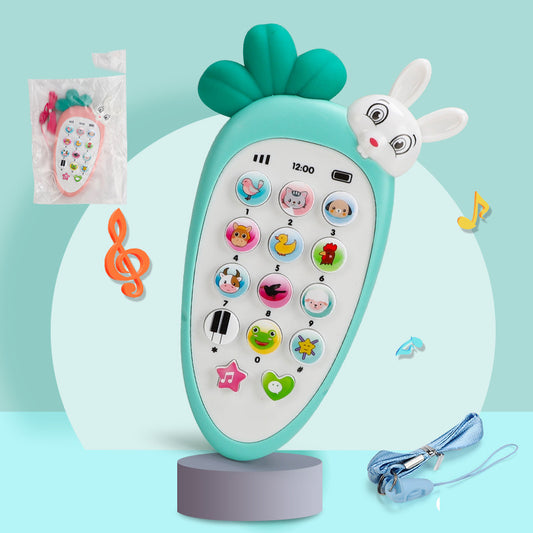  Baby Musical Educational Pretend Play Toy Phone - Multi-function Interactive Cell Phone Toy for Toddlers cashymart