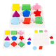 Geometric Shape Jigsaw for Kids Educational Toy