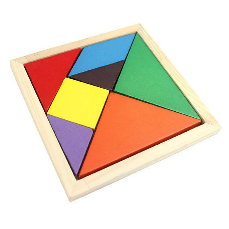  Educational Wooden Tangram Puzzle for Infants cashymart