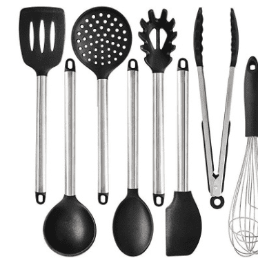  Modern and Simple Silicone Kitchen Utensil and Appliance Set cashymart