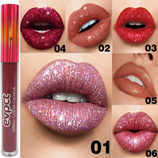  Shimmering Diamond Lip Gloss Lipstick cashymart