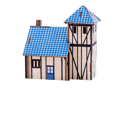  Wooden 3D Puzzle Educational Toy for Building Modeling cashymart
