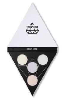  Pyramid Prism DuoChrome Highlighter Palette cashymart