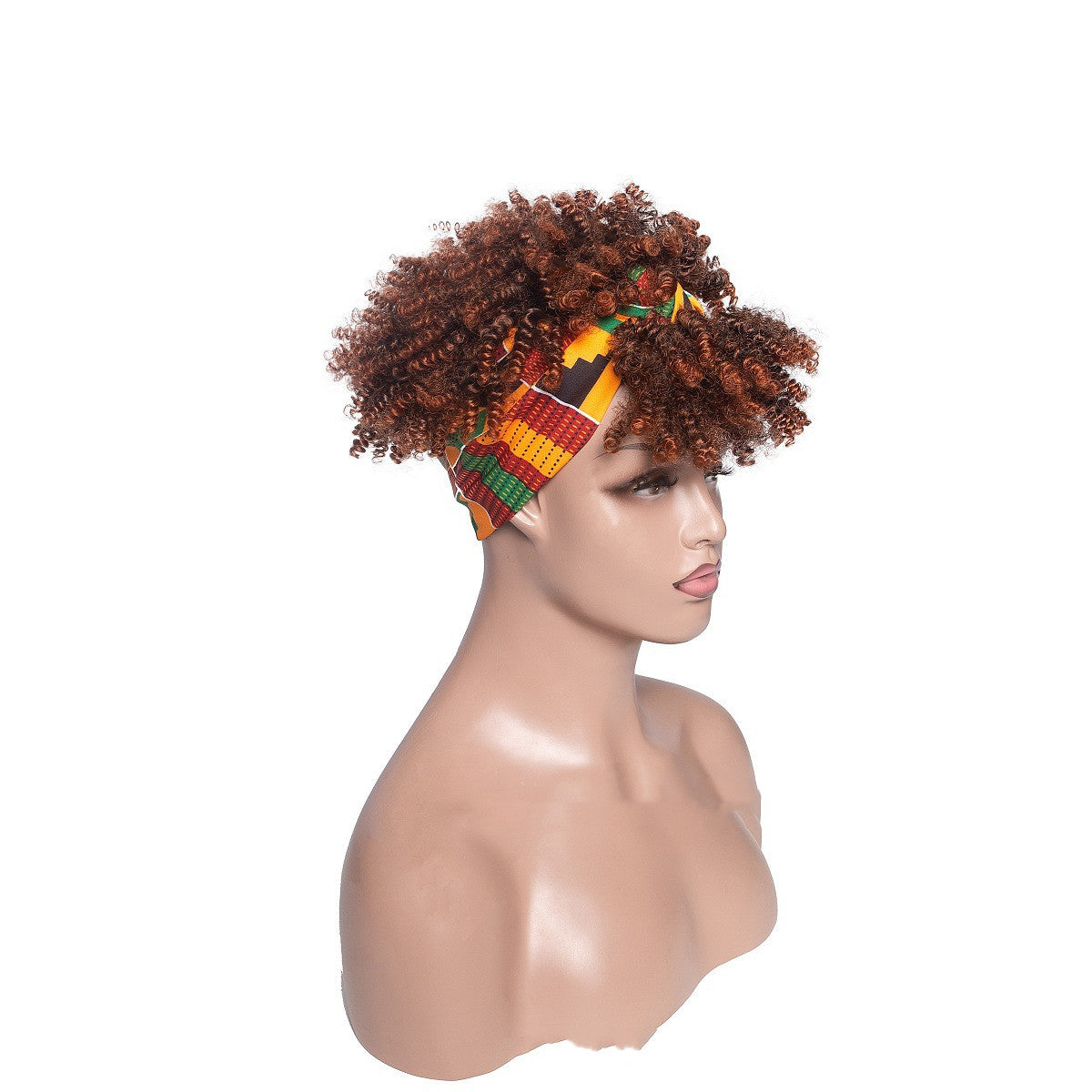  Short Curly Heat-Resistant Wig for Ladies cashymart