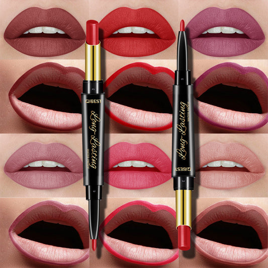  Velvet Matte Dual-Ended Lipstick cashymart