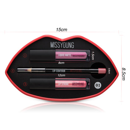  Matte Pearl Gloss Lipstick Pen cashymart