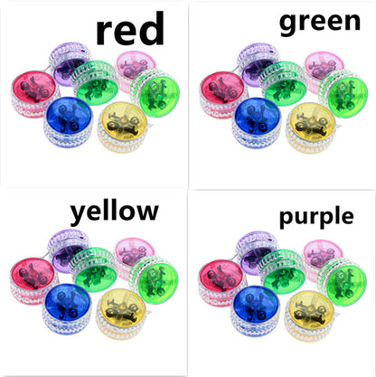  Glowing Yo-Yo LED Educational Toy for Kids cashymart