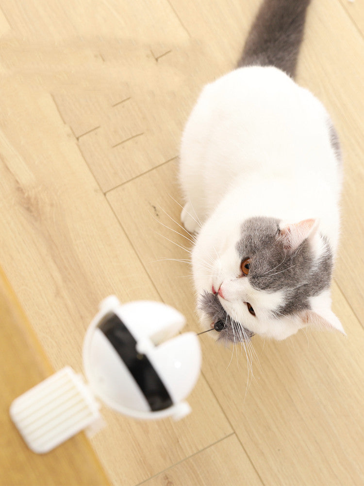  Smart Interactive Electric Cat Teaser Toy cashymart