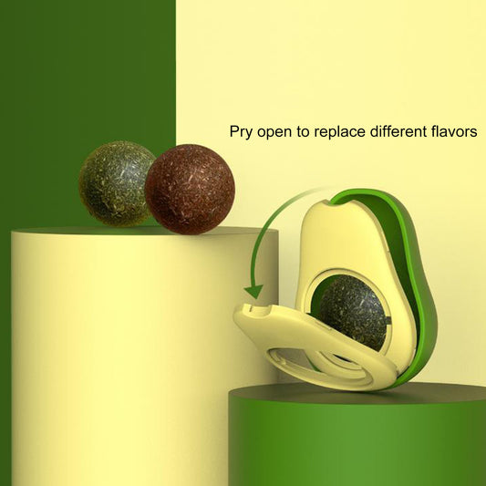  Avocado Catnip Wall Toy for Feline Fun cashymart