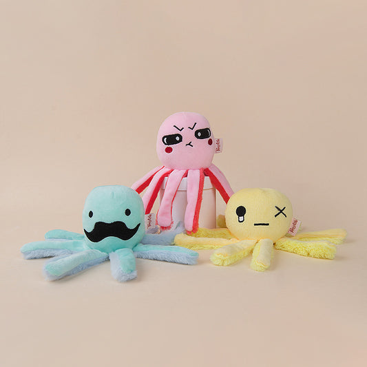  Octopus Plush Pet Chew Toy cashymart