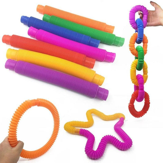  Flexible Sensory Tube Toy for Creative Play and Development cashymart