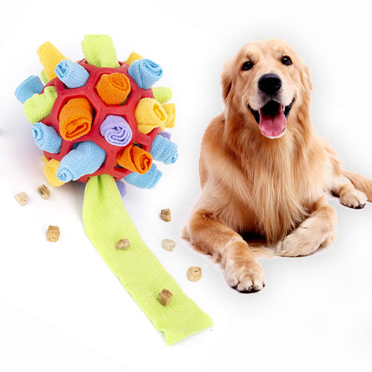  Interactive Pet Dog Sniff and Snack Puzzle Ball cashymart