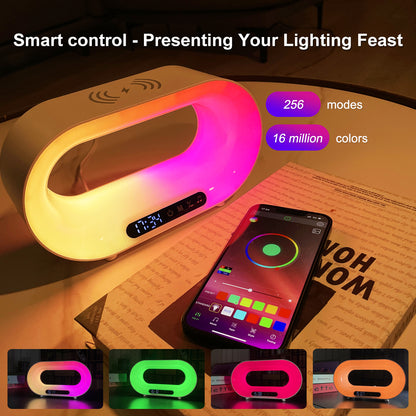  Smart LED Night Light with Wireless Charger cashymart