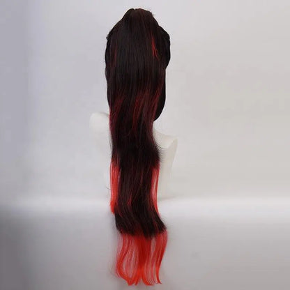  Black Red Mixed Wig cashymart
