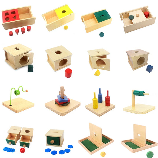  Montessori Wooden Educational Toy Set cashymart