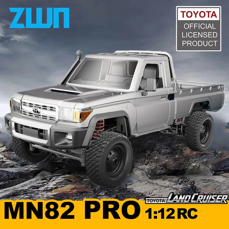 ZWN 1:12 フルスケール RC カー MN82 pro 1:12 Full Scale RC CAR MN82 PRO 2.4G 4WD Off-Road Crawler