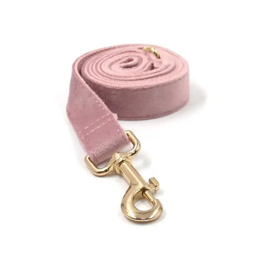  Pink Velvet Luxury Dog Collar cashymart