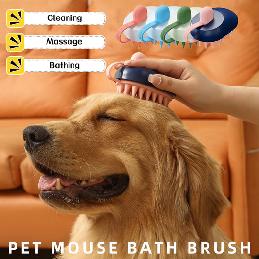  Soft Silicone Pets Hair Remover Comb cashymart