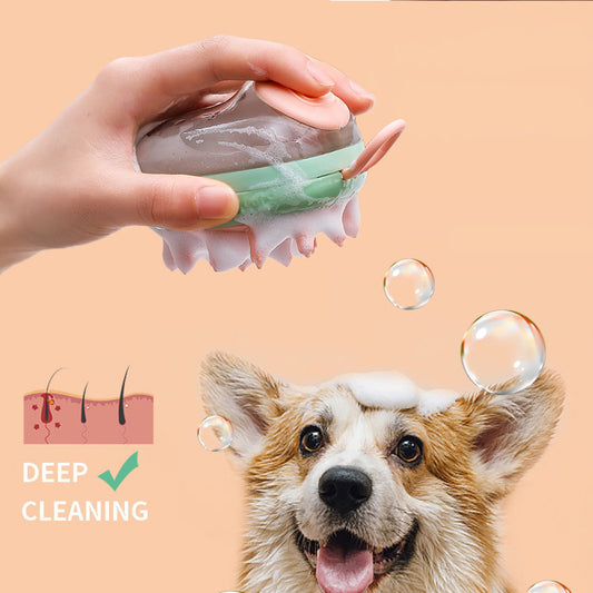  Pet Bathing and Grooming Brush cashymart