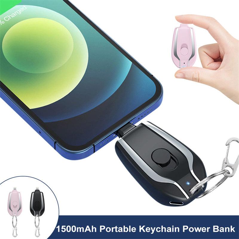  Mini Power bank Keychain cashymart