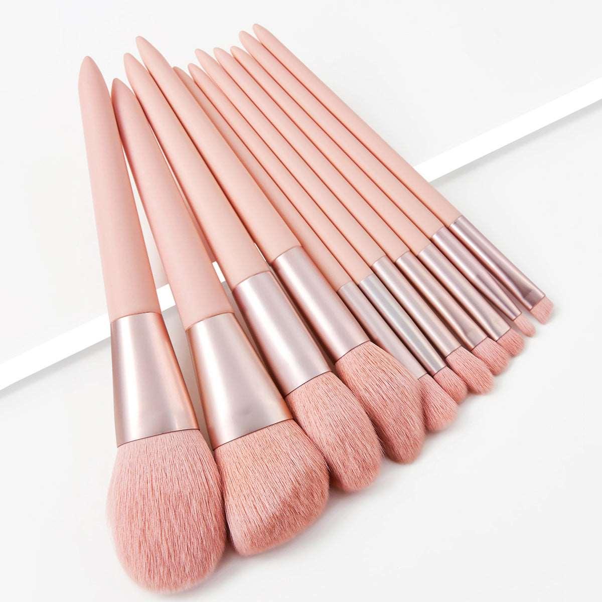  Pink Makeup Brush Set cashymart