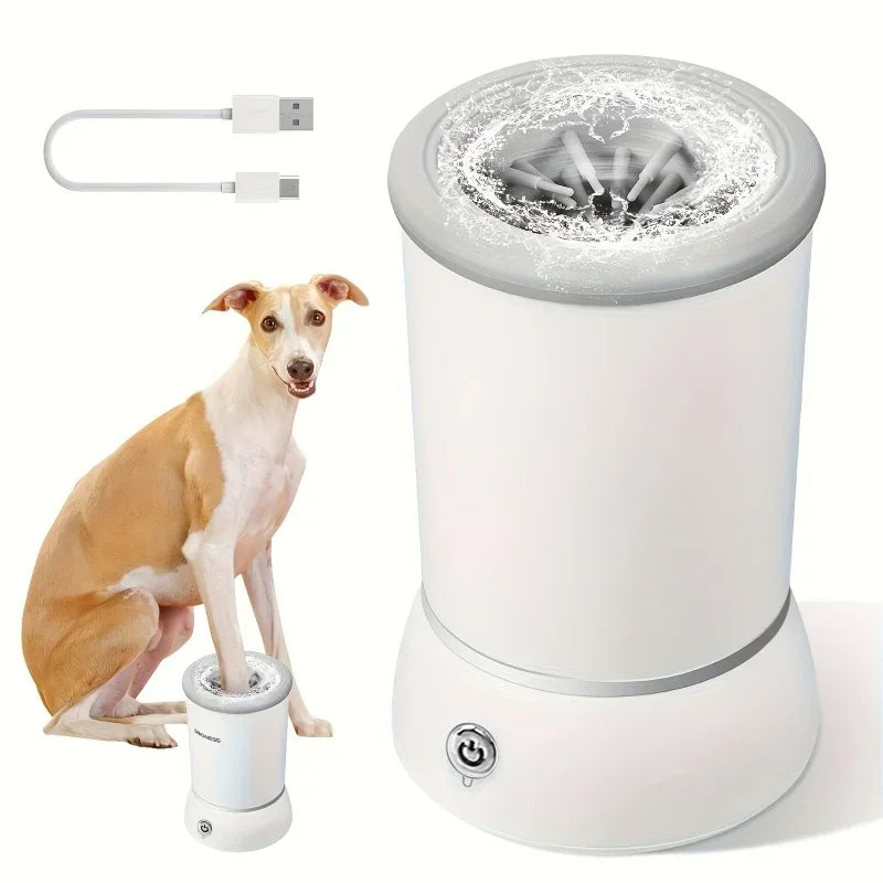 Keep Your Floors Clean with Auto Dog Paw Cleaner