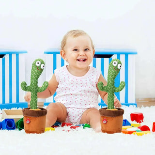 Dancing Cactus Toy: The Interactive Buddy that Grooves and Mimics