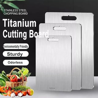 Upgrade Your Kitchen with the Durable Titanium Cutting Board – Shop Now