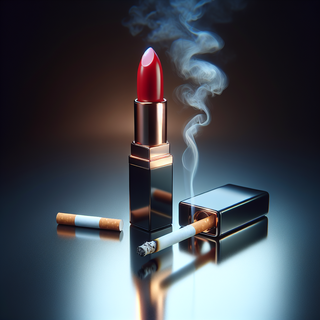 Cigarette Lipstick: The Bold Union of Beauty and Controversy