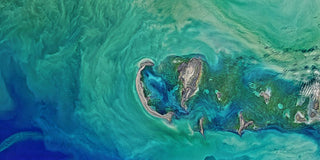 aerial photograph of islands