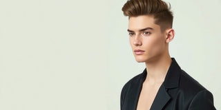 Trendy male haircut for 2025 fashion.