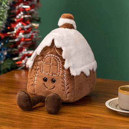  Christmas Gingerbread Man Igloo And Christmas Tree Plush Toy cashymart