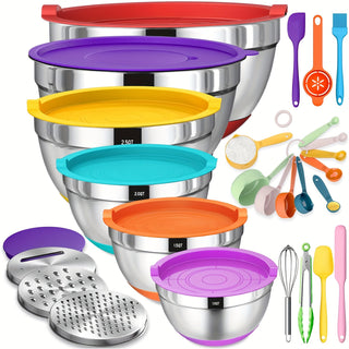  Stainless Steel Mixing Bowls Set cashymart