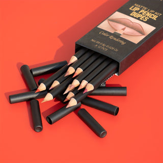  12-Color Matte Lipstick & Liner Set cashymart