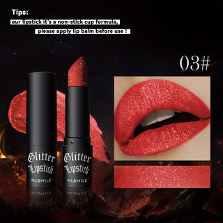  MLSMILE Glitter Lipstick Set cashymart