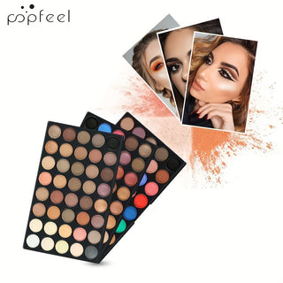  POPFEEL 120-Color Eyeshadow Palette cashymart