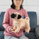 Adorable Plush Pug Simulation Toy