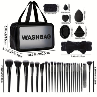  46-Piece Essential Brush & Sponge Set cashymart