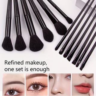  13-Piece Premium Synthetic Makeup Brushes cashymart