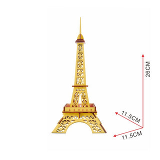  Little Paris Tower Stereo Jigsaw Puzzle - DIY Educational Toy for Children cashymart