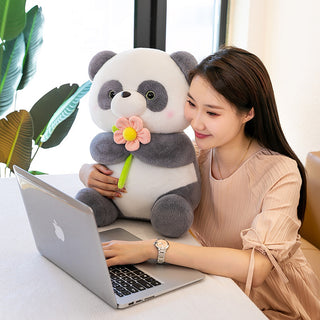  Adorable Flower Panda Plush Toy Collection cashymart