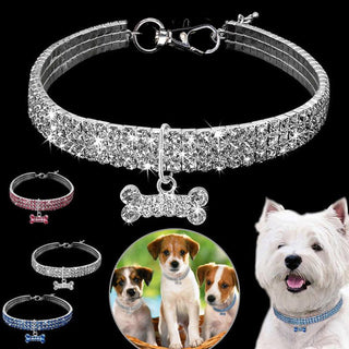  Crystal Rhinestone Dog and Cat Collar cashymart