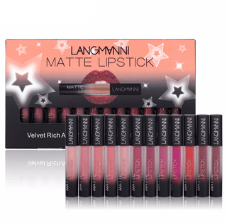  Long-Lasting Matte Velvet Lipstick Set cashymart