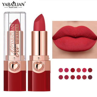  YABAOLIAN 12-Color Matte Lipsticks cashymart