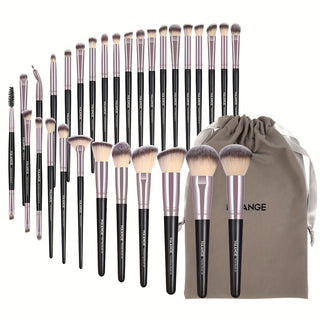  GlamourPro 30-Piece Synthetic Makeup Brush Set cashymart