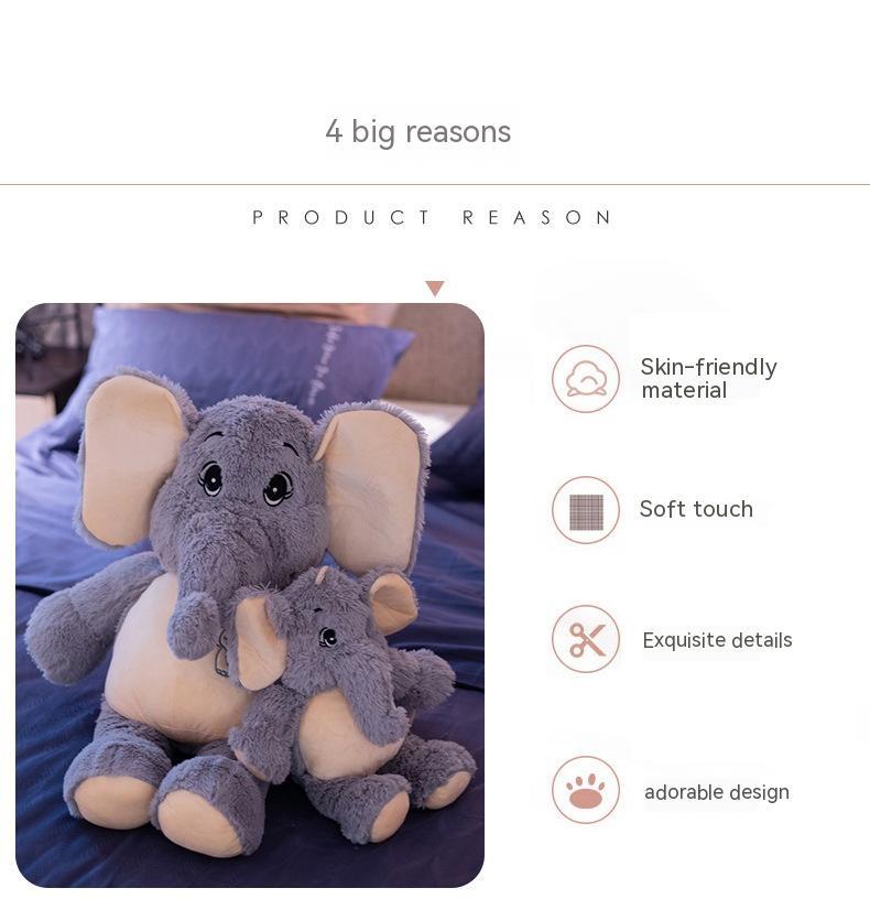  Dreamy Large Elephant Plush Toy cashymart