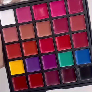  Luxe 25-Color Lipstick Palette cashymart