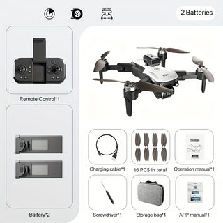  Dual Camera Folding Drone cashymart