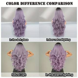  Ombre Purple Party Wig cashymart