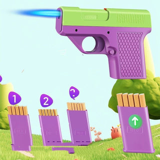  Carrot Gun Decompression Toy Windproof cashymart